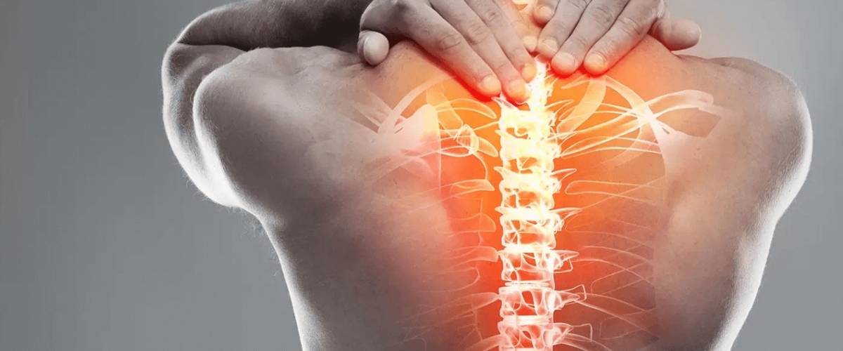 X-ray highlighting spinal pain relief. Expert care in Arizona. Visit Desert Spine and Sports Physicians.