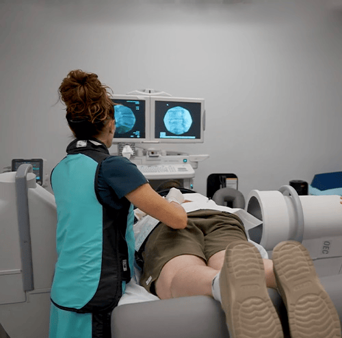 Physical therapist performs assessment, enhancing mobility. Discover quality care and personalized treatment plans.