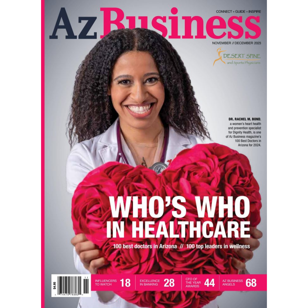AZ Business front page november december 2023